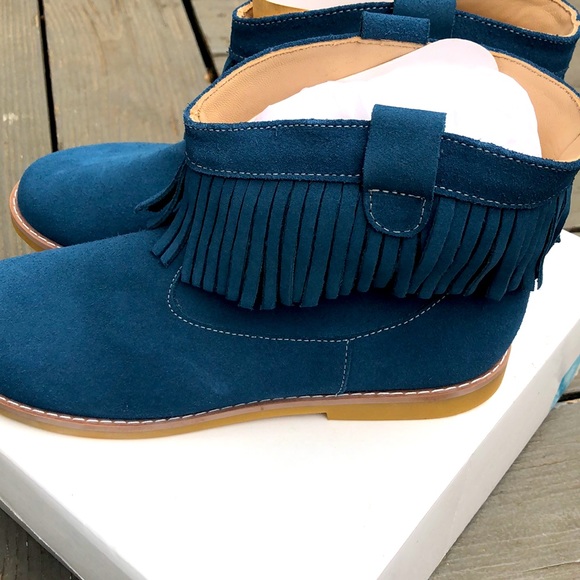 Brand New size 6 Elephantito Bootie with fringe - Picture 3 of 5